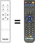 Télécommande équivalente REMCON1367