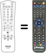 Replacement remote control REMCON407