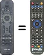 Replacement remote control Philips 37PFL5603D