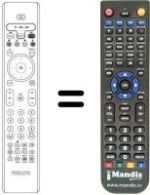 Replacement remote control REMCON572