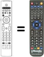 Replacement remote control REMCON804