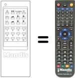 Mando a distancia equivalente Samsung CF346Z