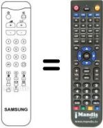 Télécommande équivalente Samsung CB5062A