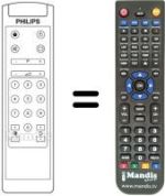 Télécommande équivalente REMCON1404