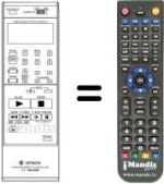 Télécommande équivalente Hitachi 5638905