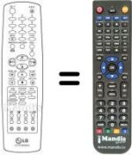Télécommande équivalente LG KL14P2B