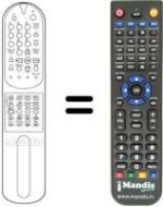 Télécommande équivalente LG CE29Q46