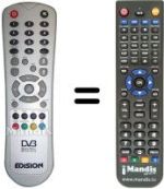 Replacement remote control REMCON1288