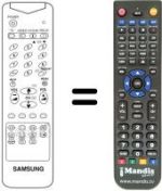 Mando a distancia equivalente Samsung CB5373Z