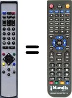 Télécommande équivalente Nikkei N0520