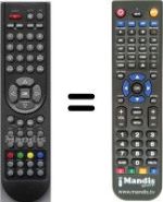Télécommande équivalente Nikkei NK2202
