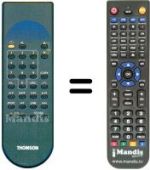Replacement remote control REMCON1206