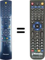 Mando a distancia equivalente Pioneer PDP427 HD