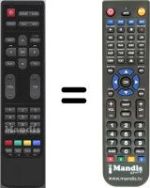 Replacement remote control Acer AT1919MF