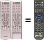 Télécommande équivalente BN59-00378