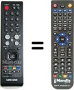 Télécommande équivalente Samsung LS19PMASF/EDC