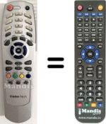 Replacement remote control REMCON755