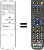 Mando a distancia equivalente Pioneer PDP502MXE
