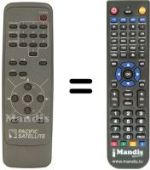 Replacement remote control REMCON1160