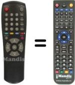 Replacement remote control REMCON509