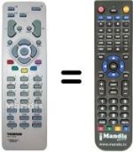 Replacement remote control REMCON883