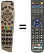 Télécommande équivalente REMCON587