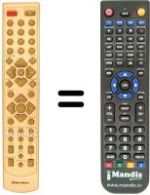 Replacement remote control REMCON861