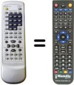 Replacement remote control REMCON638