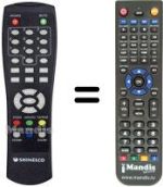 Replacement remote control REMCON1007