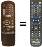 Replacement remote control REMCON1000