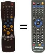 Replacement remote control REMCON666