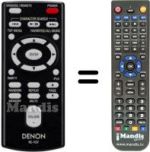 Replacement remote control RC-1137