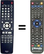 Replacement remote control Denon RC-985