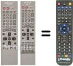 Télécommande équivalente Grundig EUR7615K60