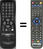 Télécommande équivalente Haier HTR-039