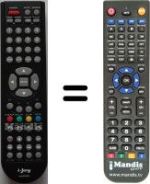 Télécommande équivalente i-Joy ILED 22SPB20