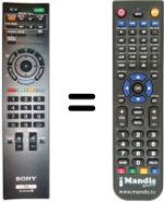 Replacement remote control Sony REMCON065