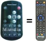 Replacement remote control Shinelco TVL1300T