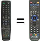 Replacement remote control LG 6710V00005H