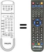 Replacement remote control REMCON629