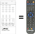 Télécommande équivalente Metz MECATRON 7202