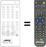 Télécommande équivalente Metz MECATRON 7212