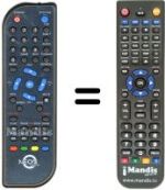 Replacement remote control REMCON733