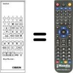 Télécommande équivalente Orion 7028 / 6325