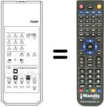Télécommande équivalente Seleco 25SS556P