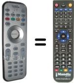 Télécommande équivalente Philips 313923813171