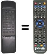 Télécommande équivalente Philips 482221830696