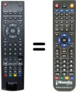 Replacement remote control Q.BELL QBT.24DB