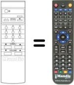 Télécommande équivalente Orion 5500ATRC