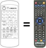 Replacement remote control RC67